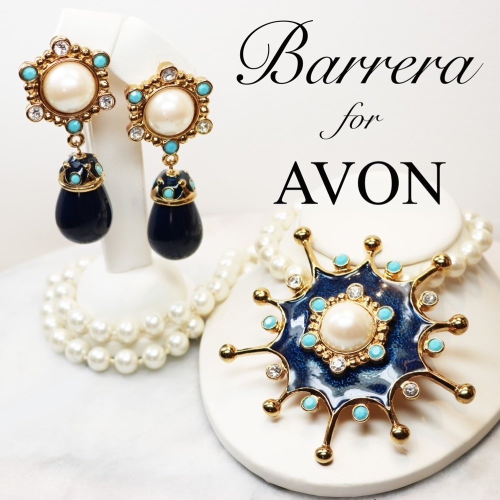 Roman Holiday Jewelry Parure by Barrera for Avon